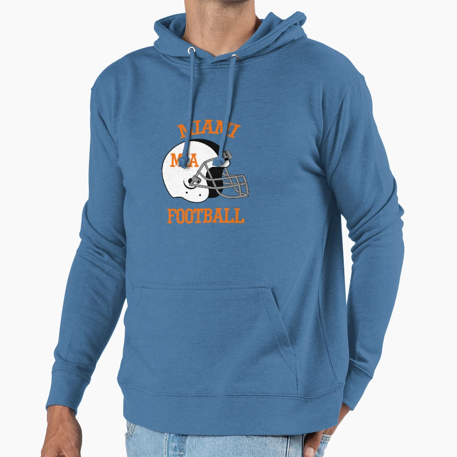 Miami Football And T-Shirt - Minimalist Print Unisex - T-Shirt, Sweatshirt, Hoodie