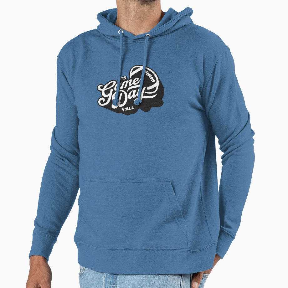 Its Game Day Yall Soccer Mom Soccer Dad Hoodie - Unique Graphic Men Women - T-Shirt, Sweatshirt, Hoodie