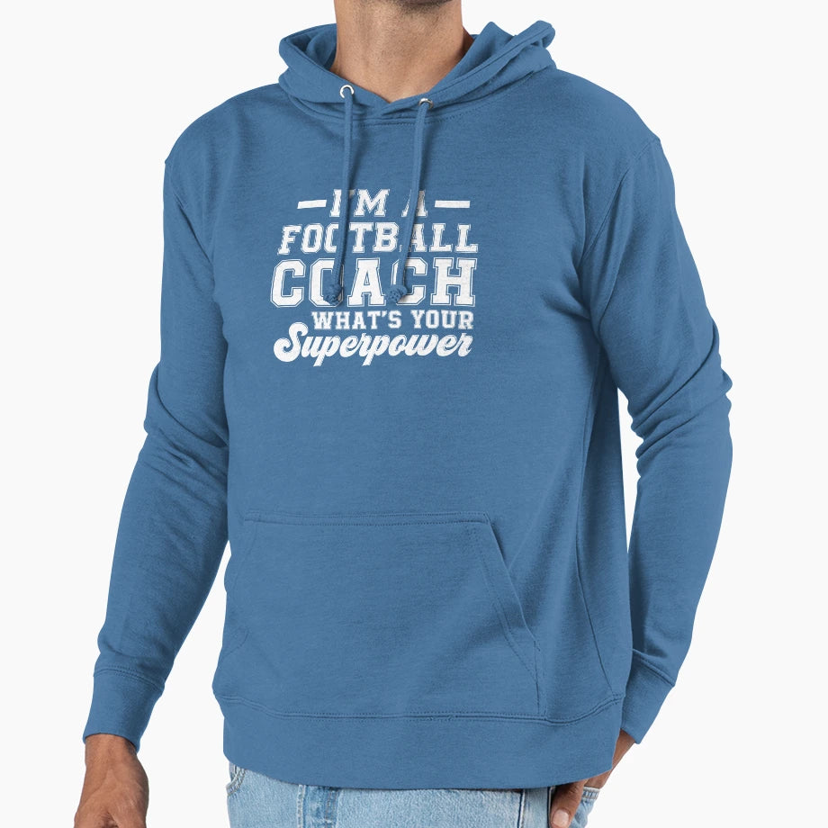 Coach Power Gift Hoodie - Novelty Apparel Unisex - T-Shirt, Sweatshirt, Hoodie