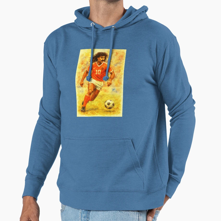 Ruud Gullit Hoodie - Trendy Graphic for Adults - T-Shirt, Sweatshirt, Hoodie