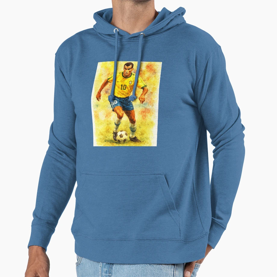 Rivaldo Hoodie - Minimalist Print Unisex - T-Shirt, Sweatshirt, Hoodie
