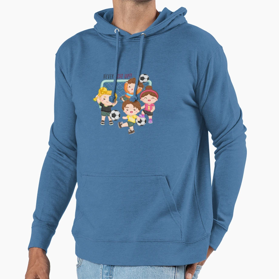 Teamwork Soccer Hoodie - Novelty Apparel for Adults - T-Shirt, Sweatshirt, Hoodie