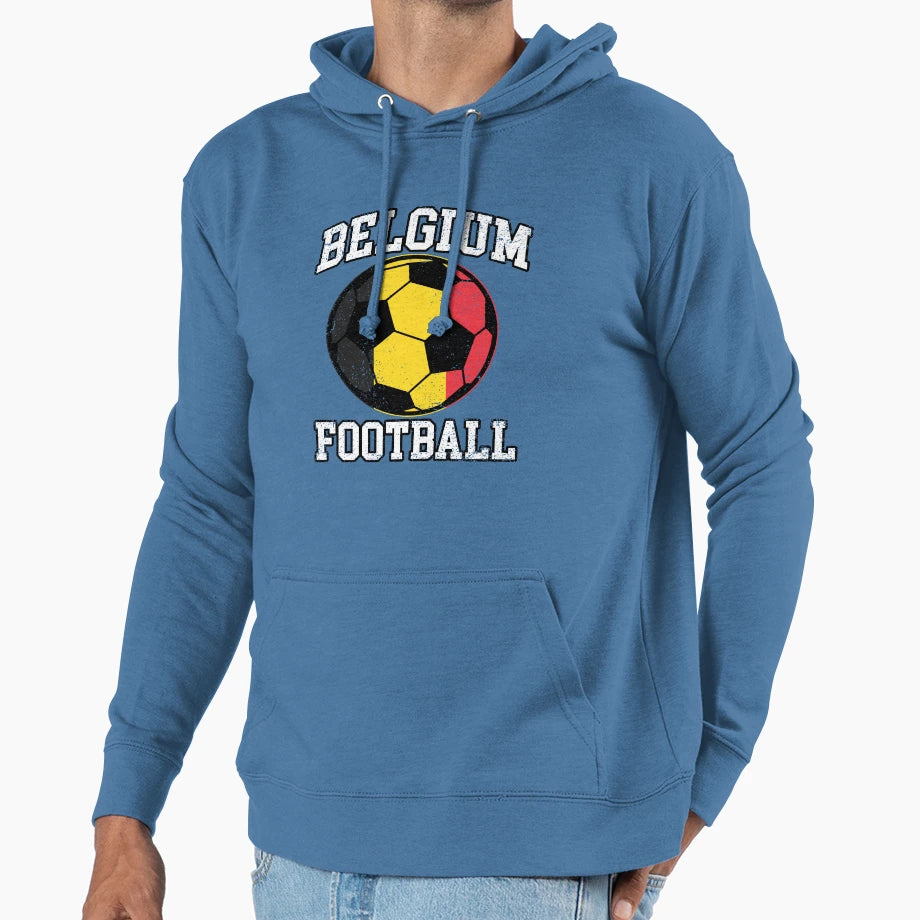 Soccer Ball Belgium Soccer Fans And Teams T-Shirt - Unique Graphic Unisex - T-Shirt, Sweatshirt, Hoodie