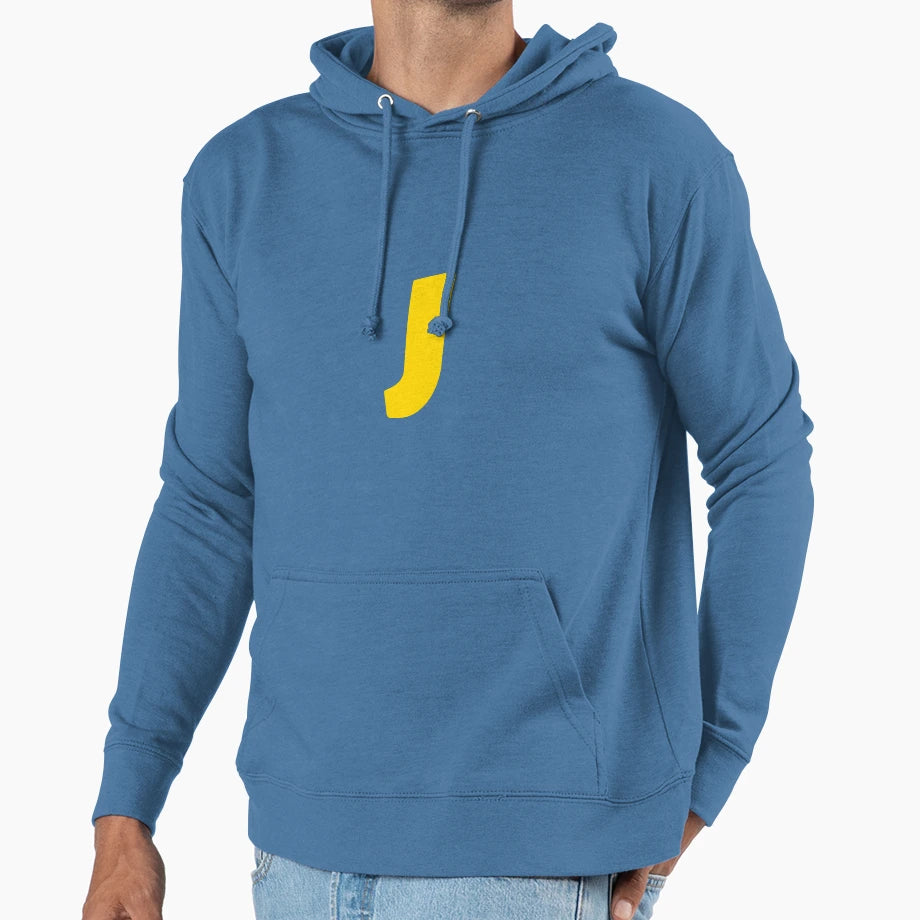 Letter J Hoodie - Casual Everyday Wear Unisex - T-Shirt, Sweatshirt, Hoodie
