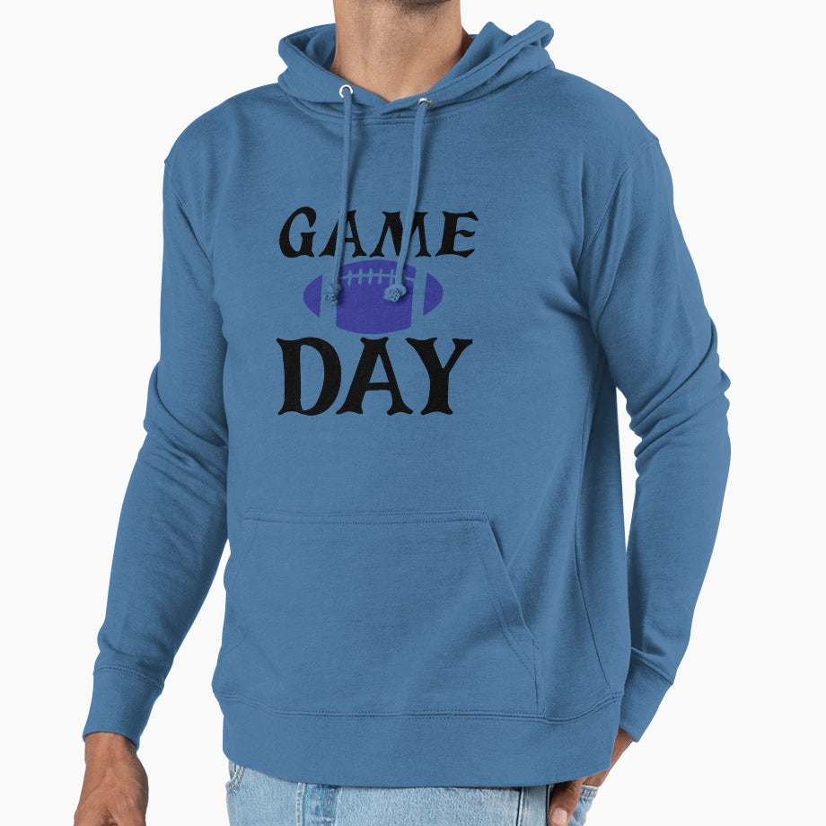 Game Day Hoodie - Casual Everyday Wear Men Women - T-Shirt, Sweatshirt, Hoodie
