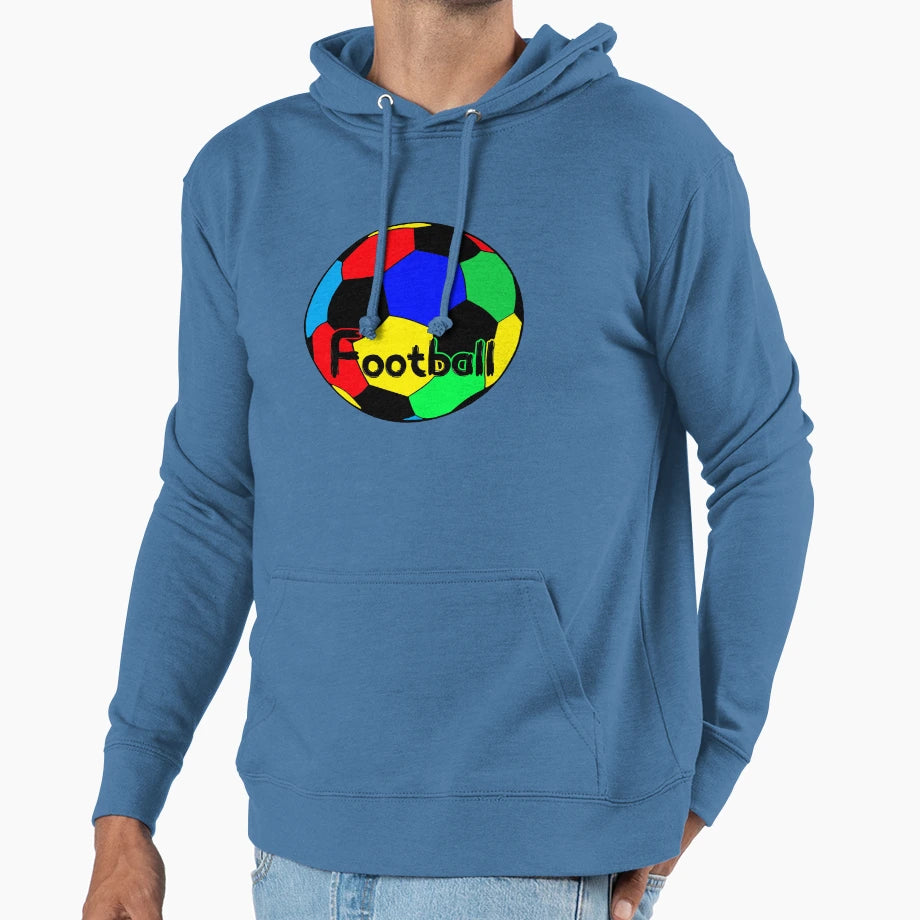 Pallone Calcio Logo Hoodie - Custom Art Print Unisex - T-Shirt, Sweatshirt, Hoodie