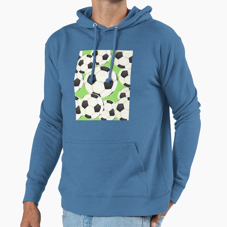 Soccer Fan Hoodie - Streetwear Style Unisex - T-Shirt, Sweatshirt, Hoodie