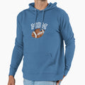 Mom 1 Year Old Football Birthday Hoodie - Casual Everyday Wear for Adults - T-Shirt, Sweatshirt, Hoodie