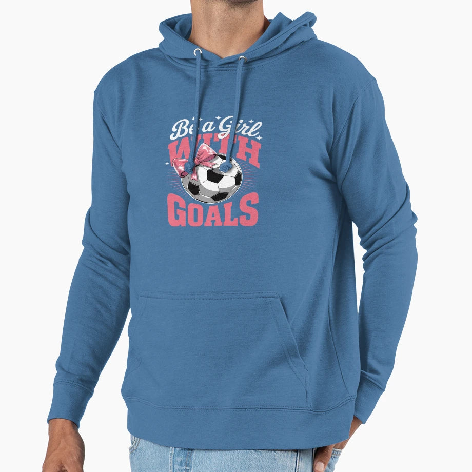 Soccer Mom Mama Mothers Day Be Goals Hoodie - Novelty Apparel Men Women - T-Shirt, Sweatshirt, Hoodie