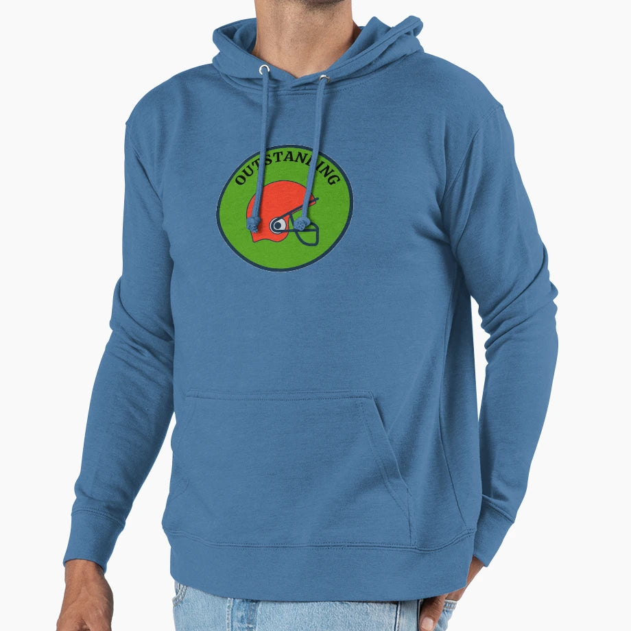 Outstanding Best Teacher Football Helmet Hoodie - Trendy Graphic Men Women - T-Shirt, Sweatshirt, Hoodie