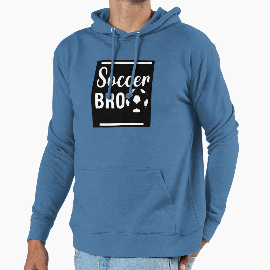 Soccer Bro Hoodie - Unique Graphic for Adults - T-Shirt, Sweatshirt, Hoodie