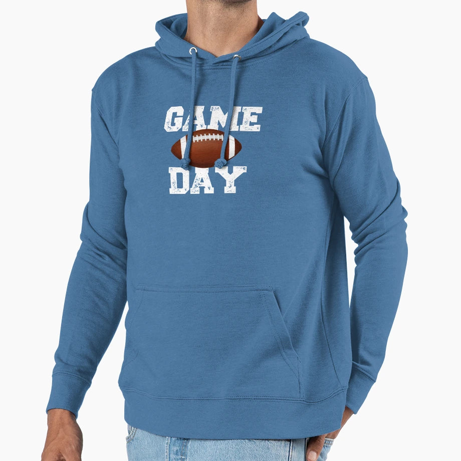 Game Day Football Fan Sports Hoodie - Minimalist Print Unisex - T-Shirt, Sweatshirt, Hoodie