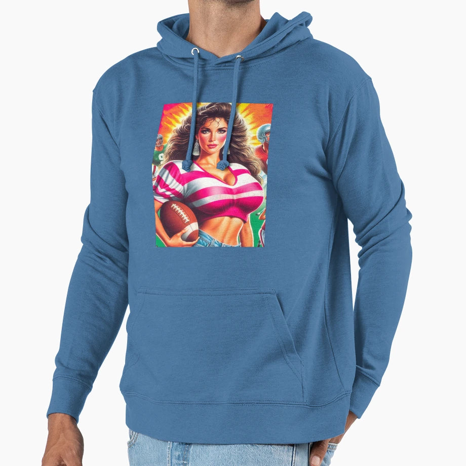Football Hoodie - Custom Art Print Unisex - T-Shirt, Sweatshirt, Hoodie
