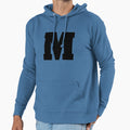 Alphabet M Uppercase Letter M Letter M Hoodie - Fun Novelty Design Unisex - T-Shirt, Sweatshirt, Hoodie
