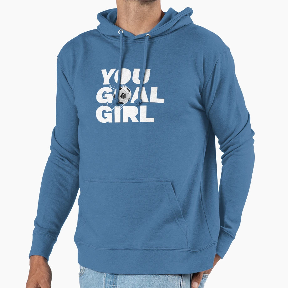 You Goal Womens Soccer Fan Womens Soccer Hoodie - Minimalist Print Unisex - T-Shirt, Sweatshirt, Hoodie