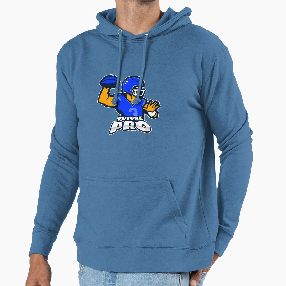 Future Pro Football Player 1 Hoodie - Minimalist Print Unisex - T-Shirt, Sweatshirt, Hoodie