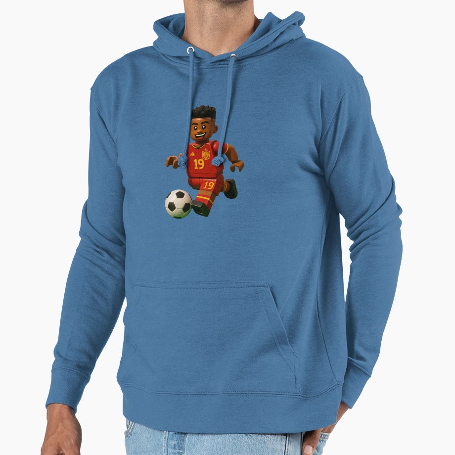 Block Lamine Hoodie - Minimalist Print Unisex - T-Shirt, Sweatshirt, Hoodie