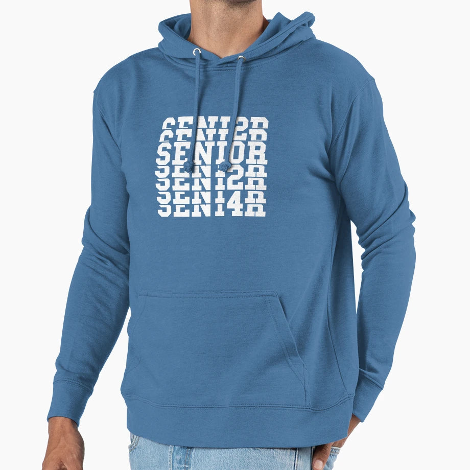 Senior 2024 Graduation Class 2024 Hoodie - Streetwear Style Men Women - T-Shirt, Sweatshirt, Hoodie