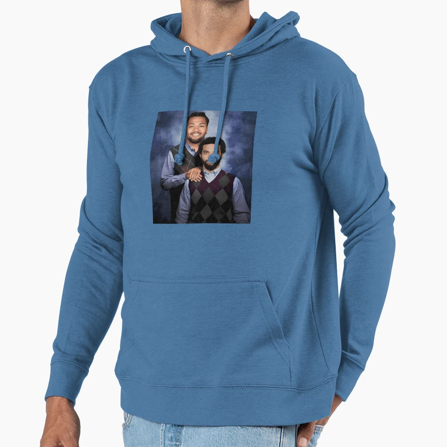 CW Rome Odunze Football Stepbrothers Hoodie - Fun Novelty Design Unisex - T-Shirt, Sweatshirt, Hoodie