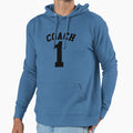 1 Coach Funny Coach Hoodie - Casual Everyday Wear for Adults - T-Shirt, Sweatshirt, Hoodie