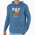 Milf I Love Football Funny Milf Hoodie - Fun Novelty Design Men Women - T-Shirt, Sweatshirt, Hoodie