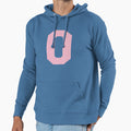 Alphabet Rose O Sports Letter O Hoodie - Minimalist Print Men Women - T-Shirt, Sweatshirt, Hoodie
