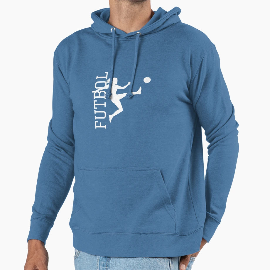 Womens Soccer Silhouette Soccer Hoodie - Aesthetic Graphic for Adults - T-Shirt, Sweatshirt, Hoodie