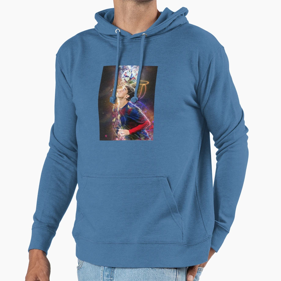 Pablo Gavi Hoodie - Minimalist Print for Adults - T-Shirt, Sweatshirt, Hoodie