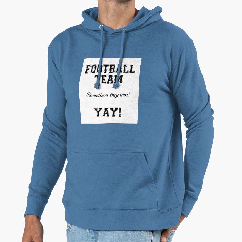 Generic Football Fan Hoodie - Aesthetic Graphic Unisex - T-Shirt, Sweatshirt, Hoodie