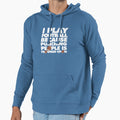 I Play Football Because Punching People Is Hoodie - Graphic Print Unisex - T-Shirt, Sweatshirt, Hoodie