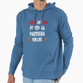 Born To Play Football Forced To Work Hoodie - Novelty Apparel for Adults - T-Shirt, Sweatshirt, Hoodie