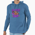 Glitter Football Mom Game Day Purple Hoodie - Novelty Apparel Men Women - T-Shirt, Sweatshirt, Hoodie