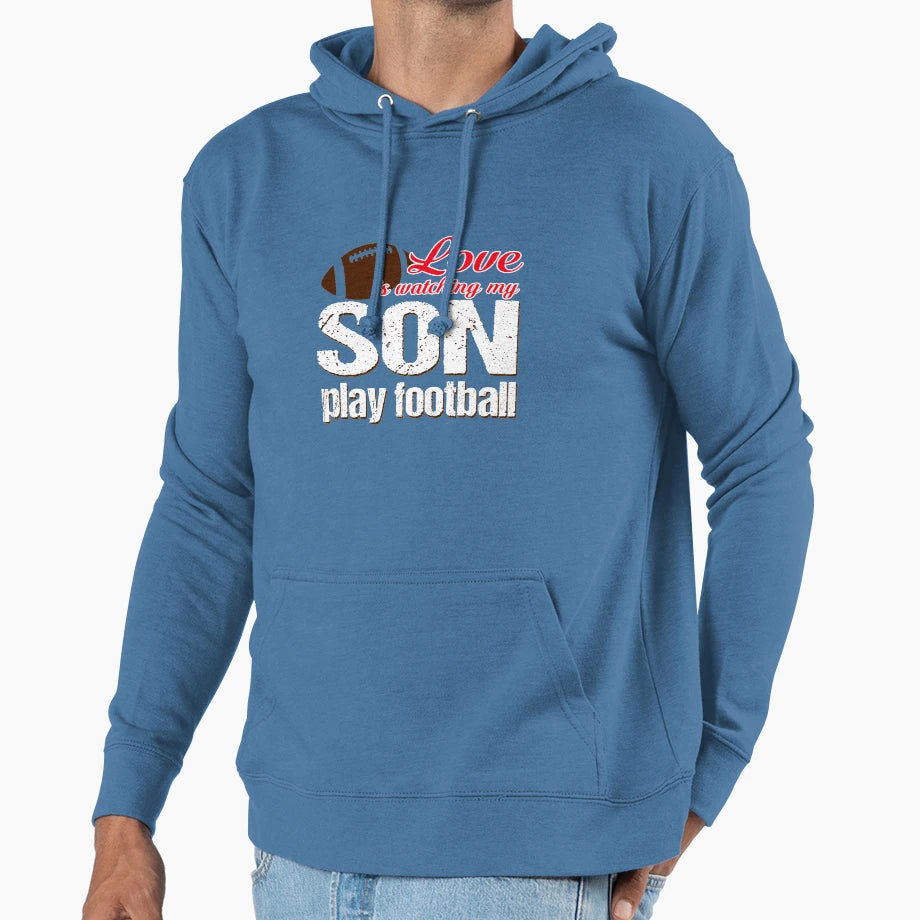 Son Play Football T-Shirt - Casual Everyday Wear Men Women - T-Shirt, Sweatshirt, Hoodie