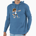 Dabbing Soccer Argentina Jersey Hoodie - Graphic Print Men Women - T-Shirt, Sweatshirt, Hoodie