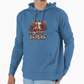 Football Dad Western Sport Lover Happy Hoodie - Novelty Apparel for Adults - T-Shirt, Sweatshirt, Hoodie