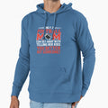 Mom Football Better Hit Someone Gridiron Hoodie - Graphic Print for Adults - T-Shirt, Sweatshirt, Hoodie