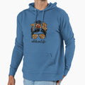 Football Mom Life Messy Bun Mothers Day Hoodie - Trendy Graphic for Adults - T-Shirt, Sweatshirt, Hoodie