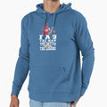 Mens Proud Baseball Dad Myth Hoodie - Casual Everyday Wear for Adults - T-Shirt, Sweatshirt, Hoodie