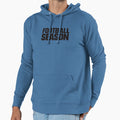 Distressed Bold Football Season Hoodie - Aesthetic Graphic Unisex - T-Shirt, Sweatshirt, Hoodie