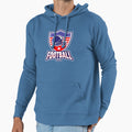 American Football Mom Soccer Team Player Hoodie - Unique Graphic Men Women - T-Shirt, Sweatshirt, Hoodie