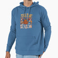 Thanksgiving Pumpkin Leopard Hoodie - Casual Everyday Wear for Adults - T-Shirt, Sweatshirt, Hoodie