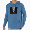 Cartoon American Football Player Hoodie - Minimalist Print Men Women - T-Shirt, Sweatshirt, Hoodie