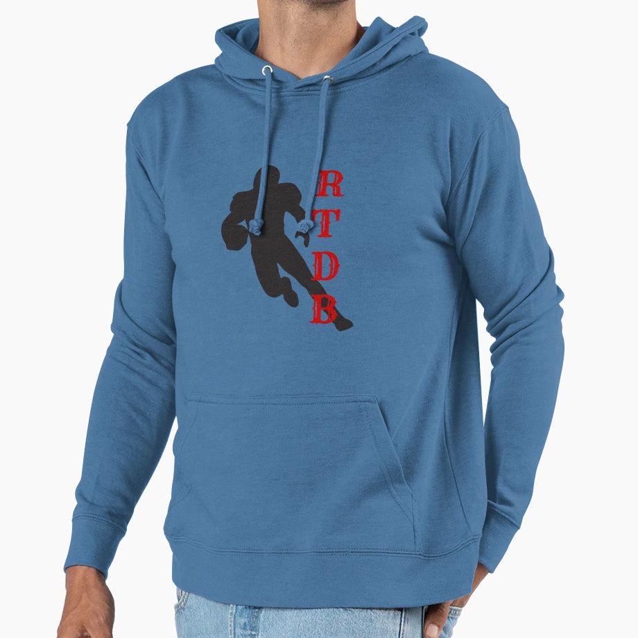 Run Dang Ball Hoodie - Minimalist Print Men Women - T-Shirt, Sweatshirt, Hoodie