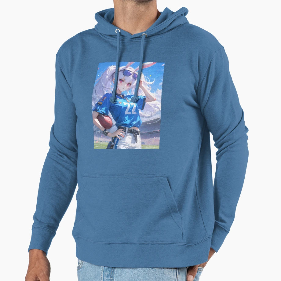 Laffey Azur Lane Tactical Bunny Hoodie - Casual Everyday Wear for Adults - T-Shirt, Sweatshirt, Hoodie