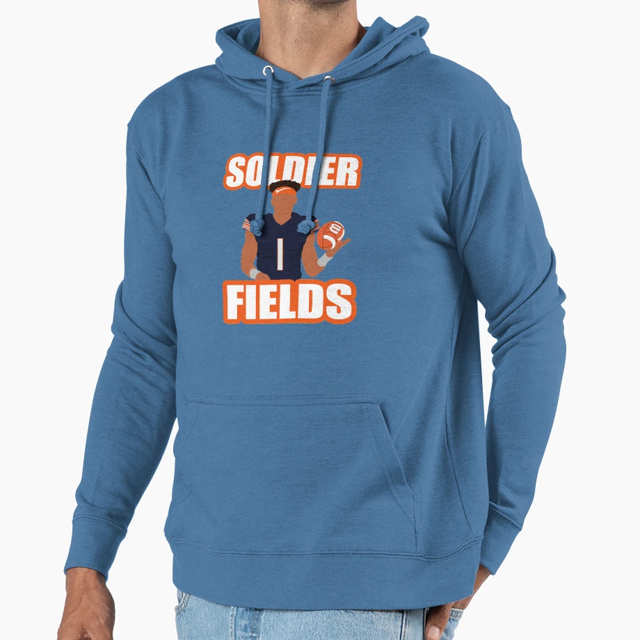 Justin Fields Hoodie - Streetwear Style for Adults - T-Shirt, Sweatshirt, Hoodie