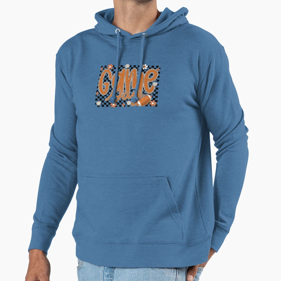 Football Checkered Game Day T-Shirt - Custom Art Print Men Women - T-Shirt, Sweatshirt, Hoodie