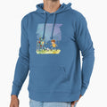 Robot And His Buddy Embarked Kickoff Hoodie - Unique Graphic for Adults - T-Shirt, Sweatshirt, Hoodie