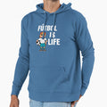 Futbol Is Life Soccer Lover Football Fan Hoodie - Fun Novelty Design Unisex - T-Shirt, Sweatshirt, Hoodie