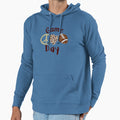 Game Day Peace Love Football Hoodie - Aesthetic Graphic Unisex - T-Shirt, Sweatshirt, Hoodie