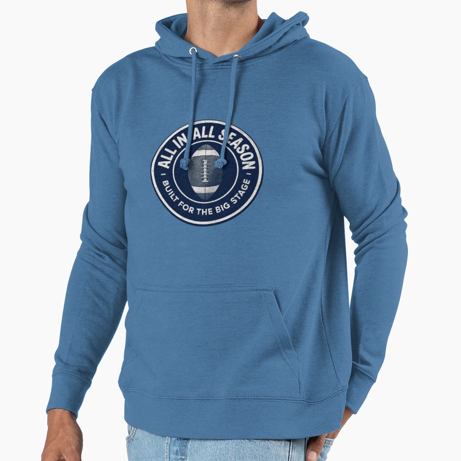 All All Season Built Big Stage Hoodie - Casual Everyday Wear Men Women - T-Shirt, Sweatshirt, Hoodie